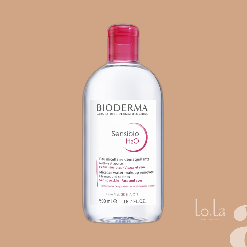 Bioderma Sensibio H2O Micellar Cleansing Water Makeup Remover 500Ml