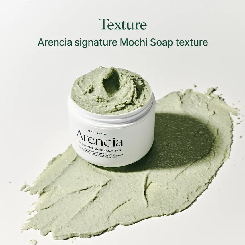 Arencia Fresh Green Rice Mochi Cleanser 120g