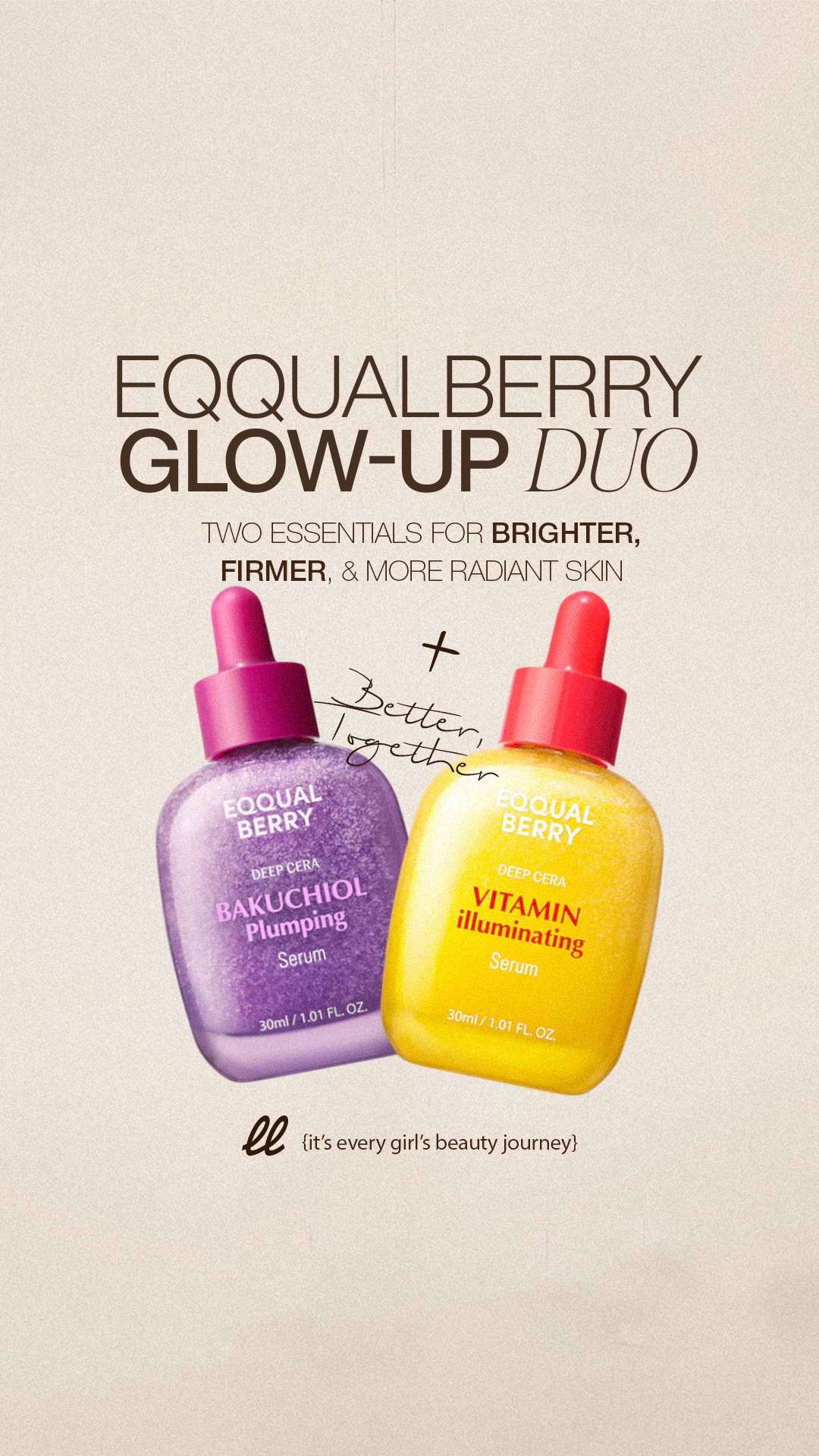 Eqqualberry Glow-Up Duo