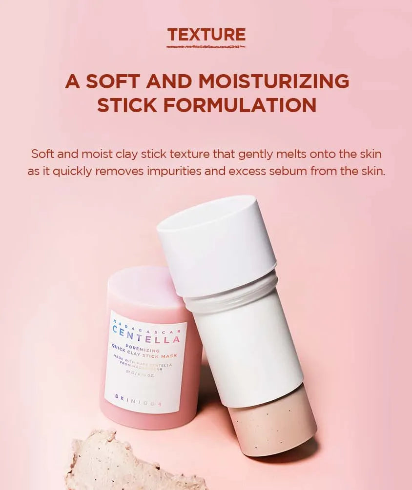 قناع الطين السريع المسامي من سكين1004 سنتيلا 27 جرام 