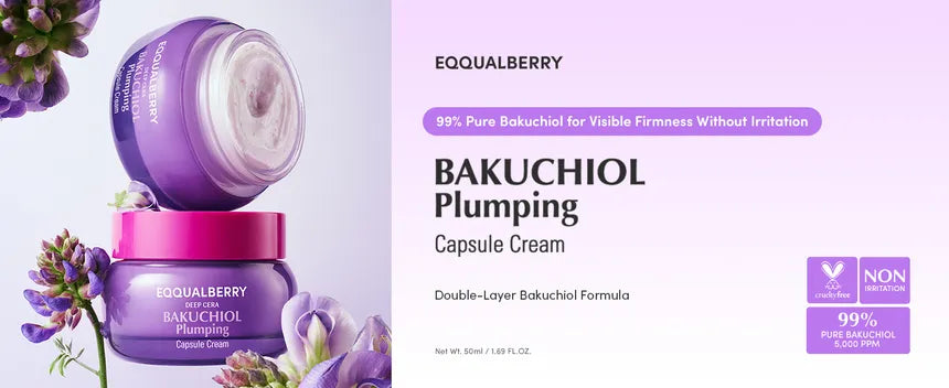 EqqualBerry Bakuchiol Plumping Capsule Cream 50Ml