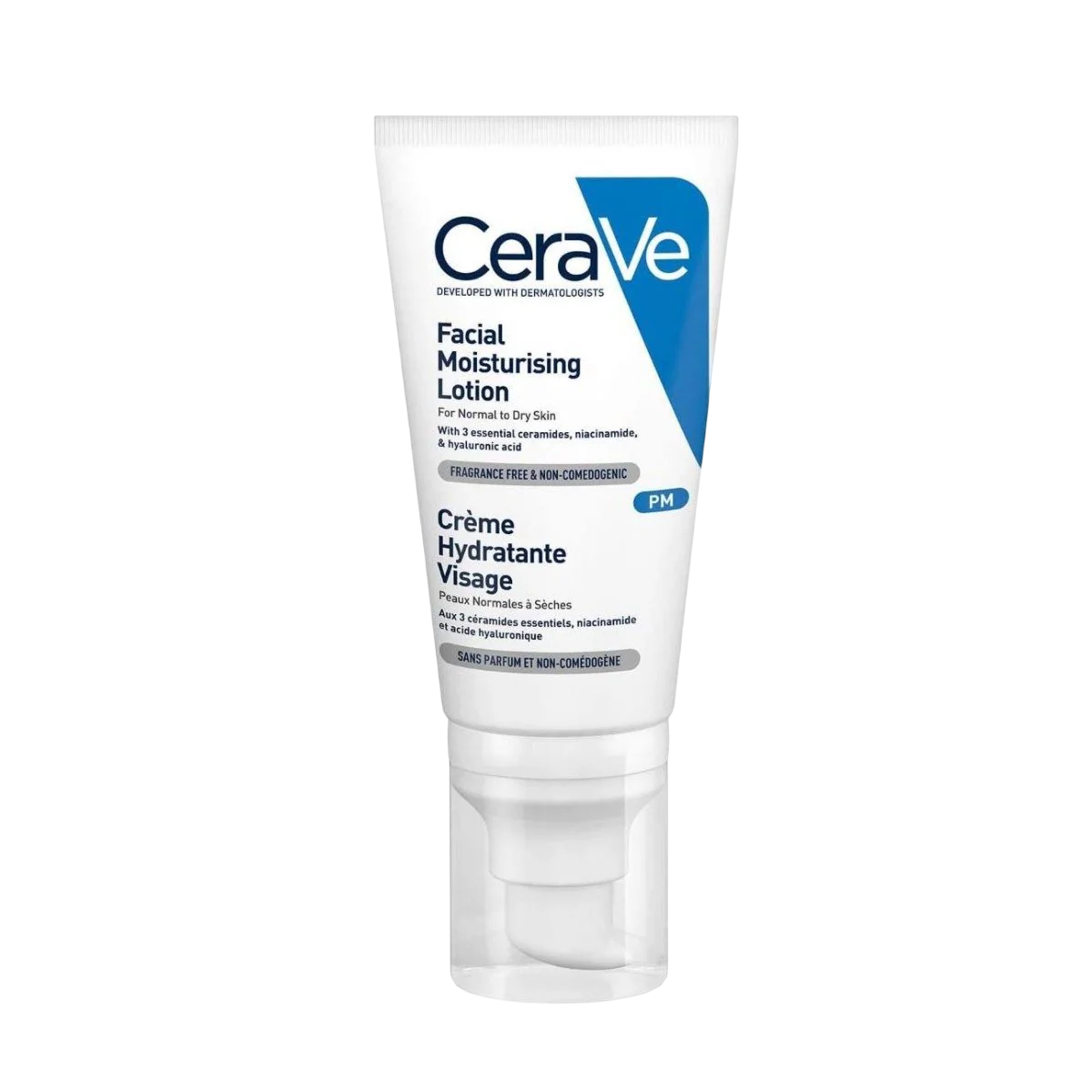 لوشن مرطب للوجه CeraVe PM للبشرة العادية إلى الجافة 52 مل 