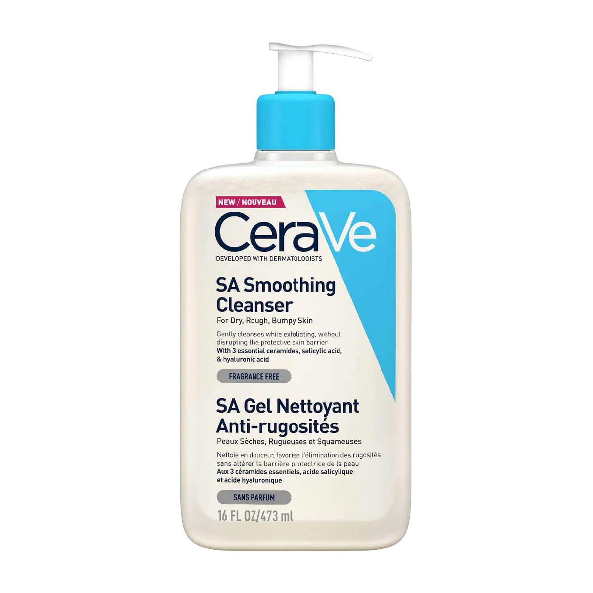 منظف ​​سيرافي إس إيه المنعم بحمض الساليسيليك 473 مل 